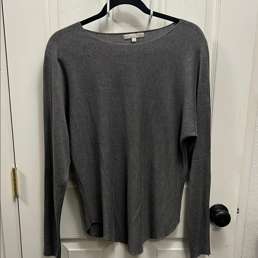 Gray Long Sleeve Sweater